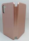 Book Case for Samsung Note 10 Gold Pink (OEM)